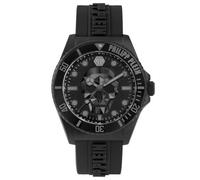 Philipp Plein Herrenuhr The $Kull Diver Schwarz PWOAA0422