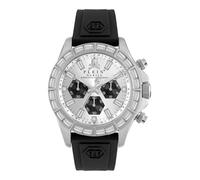 Philipp Plein Herren Uhr Chrono Quarz NOBILE Racing PWVAA0123 Silikon