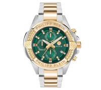 Philipp Plein Herrenuhr The Skull PWWFA0525 – Chronograph Edelstahl Two-Tone 44 mm