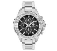 Philipp Plein Herren Chronograph Quarz Armabanduhr The $Kull Chrono
