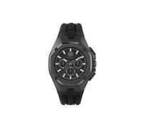 Philipp Plein Herren Uhr Analog Quarz Chrono Octagon PWTBA0623 Silikon