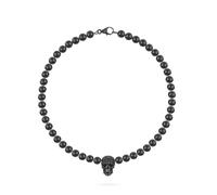 Philipp Plein Herren Kette Halskette Edelstahl IP Black PLEIN ELITE 50cm PJNEA10NU