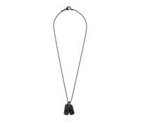 Philipp Plein Herren Kette Halskette Edelstahl IP Gun Plein Double Tag PJ0AA12NU
