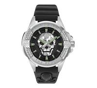 Philipp Plein Herrenuhr The $kull Titan Silber