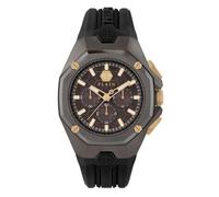 Philipp Plein Herren Uhr Analog Quarz Chrono OCTAGON PWTBA0323 Silikon