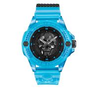 Philipp Plein Herren Uhr Analog Quarz $KULL SCUBA DUBA EDITION PWWAA0724 Silikon