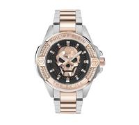 Philipp Plein Herren Uhr Analog Quarz THE $KULL PWAAA2925 Edelstahl