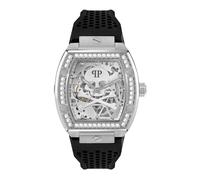 Philipp Plein Herren Uhr Automatik $KELETON PWBAA1323 Silikon