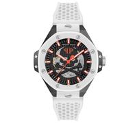 Philipp Plein Herren Uhr Automatik Plein $KELETON ROYAL PWPFA0724 Silikon