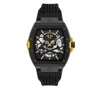 Philipp Plein Herren Uhr Automatik THE $KELETON 2.0 PWJFA1526 Silikon