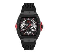 Philipp Plein Herren Uhr Automatik THE $KELETON 2.0 PWJFA1626 Silikon