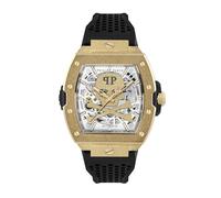 PHILIPP PLEIN Herrenuhr Edelstahl gold, schwarz Herren