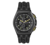 Philipp Plein Herren Uhr Chrono Quarz PLEIN EXTREME schwarz PWGAA0221 Silikon
