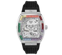 Philipp Plein Herrenuhr PWBAA1423 Automatik Edelstahl Silber