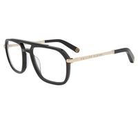 Philipp Plein Herren VPP018M Sonnenbrille, SHINY BLACK, 54