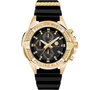 PHILIPP PLEIN Herrenuhr Edelstahl gold, schwarz Herren