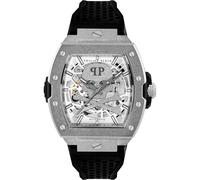 PHILIPP PLEIN Herrenuhr Edelstahl schwarz, silber Herren