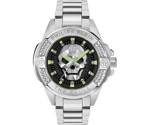 PHILIPP PLEIN Herrenuhr Edelstahl schwarz, silber Herren