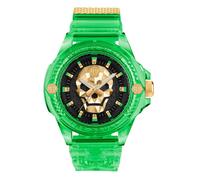Philipp Plein Herren Uhr Analog Quarz $Kull Scuba DUBA Edition PWWAA0924 Silikon