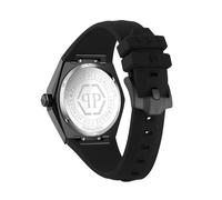 Philipp Plein Herren Uhr Analog Quarz The $Kull Spikes PWPWA0524 Silikon