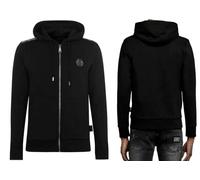 Philipp Plein Hooded Sweatjacke Jacke Sweatshirt Hoodie Kapuzenpullover Hoody Sweater (as3, Alpha, l, Regular, Regular)