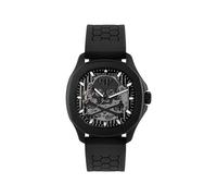 Philipp Plein Herrenuhr Automatikuhr Skeleton Spectre PWRAA0923 Silikonarmband 42 mm 4 ATM