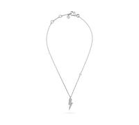 Philipp Plein Damen Kette Halskette Edelstahl Silber Plein Valentine PJFEA17NU