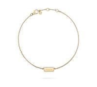 Philipp Plein Kette PJQEA10NU Edelstahl recycelt 1 ct Gelbgold One Size Damen