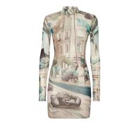 Philipp Plein - Kleid Racing - Größe M - bunt