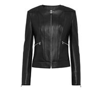 Philipp Plein - Leder Biker-Jacke - Größe XL - schwarz