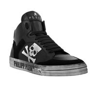 Philipp Plein Low-Top Sneaker - High-Top Turnschuhe Retrokickz - Gr. 42 (EU) - in Schwarz - für Damen