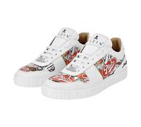 Philipp Plein Low-Top Sneaker - Lo-Top Turnschuhe Eagle - Gr. 35 (EU) - in Weiß - für Damen