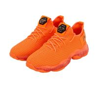 Philipp Plein Low-Top Sneaker - Runner Sneaker Hyper Shock - Gr. 44 (EU) - in Orange - für Damen
