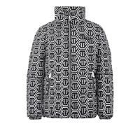 Philipp Plein - Nylon Puffer Jacket Monogram - Größe XL - schwarz