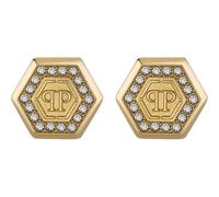 PHILIPP PLEIN Ohrstecker Edelstahl gelbgold Damen