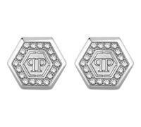 PHILIPP PLEIN Ohrstecker Edelstahl silber Damen