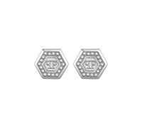 PHILIPP PLEIN Ohrstecker Edelstahl silber Damen