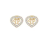 Philipp Plein Philipp Plein Damen-Ohrstecker Edelstahl, recycelt, Kristall 36 Zirkonia