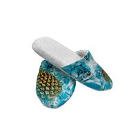 Philipp Plein - Philipp Plein Wellness-Pantoletten Damen, Weiß Ananas