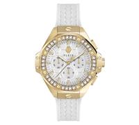 Philipp Plein Unisex Uhr Analog Quarz Plein Chrono ROYAL 42 MM PWPSA0624 Silikon