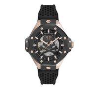 Philipp Plein Plein $KELETON Royal Herren-Armbanduhr, analog, automatisch, aus Silikon