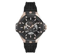 Philipp Plein Herren Uhr Automatik Plein $KELETON ROYAL PWPFA0224 Silikon