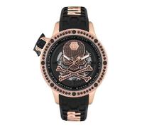 Philipp Plein Herrenuhr Plein Rich Automatik Schwarz/Roségoldfarben PWUAA0323