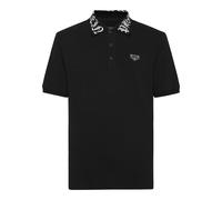 Philipp Plein - Poloshirt Gothic Plein - Größe L - schwarz