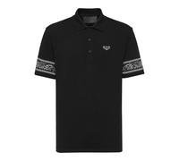 Philipp Plein - Poloshirt Gothic Plein - Größe S - schwarz