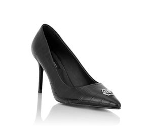 Philipp Plein Pumps mit mittelhohem Absatz Hexagon - Schwarz EU 36