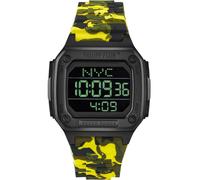 Philipp Plein PWHAA1722 Digitaluhr Hyper $hock Camouflage Gelb