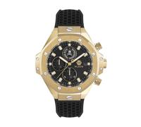 Philipp Plein Herren Uhr Analog Quarz PLEIN CHRONO ROYAL PWLFA0325 Silikon