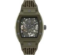 Philipp Plein PWVBA0223 $KELETON ECOCERAMIC Automatik grün Herren Uhr NEU