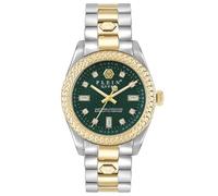 Philipp Plein Queen Crystal Uhr für Damen mit Swarovski Steinen in der Farbe Mehrfarbig mit Armband aus Edelstahl, Wasserdichtigkeit: 5 bar, Gehäusedurchmesser: 36 mm, PWDAA0421